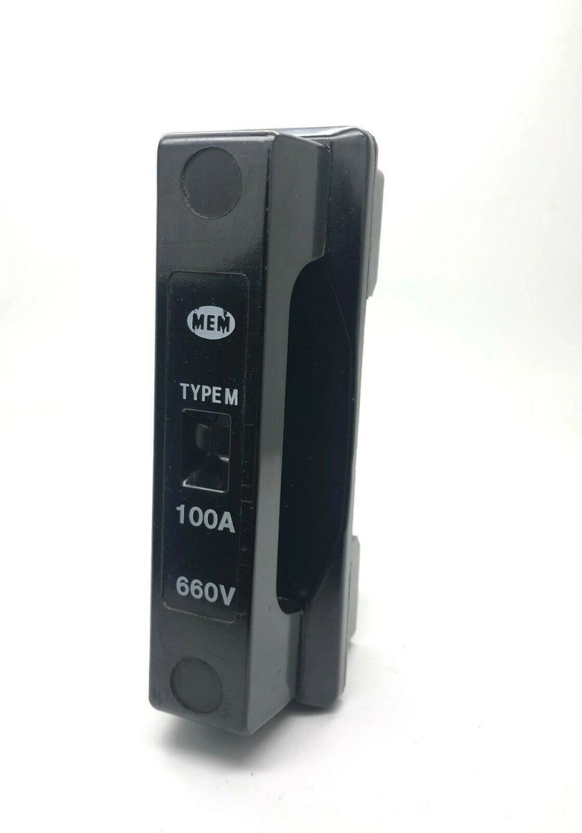 MEM TYPE M 100Amp Industrial HRC Fuse Carrier 660v 100A Fuse Holder